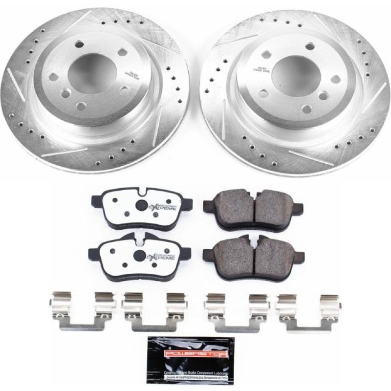 PowerStop Power Stop 11-16 BMW Z4 Rear Z26 Street Warrior Brake Kit