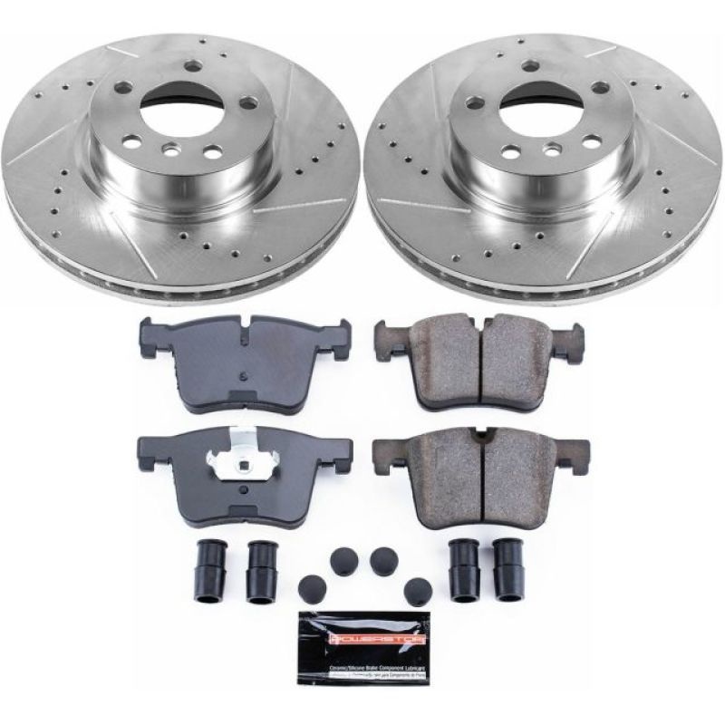 PowerStop Power Stop 11-17 BMW X3 Front Z23 Evolution Sport Brake Kit
