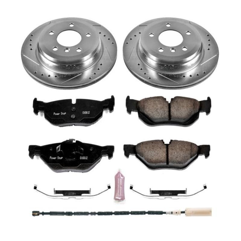 PowerStop Power Stop 13-15 BMW X1 Rear Z23 Evolution Sport Brake Kit