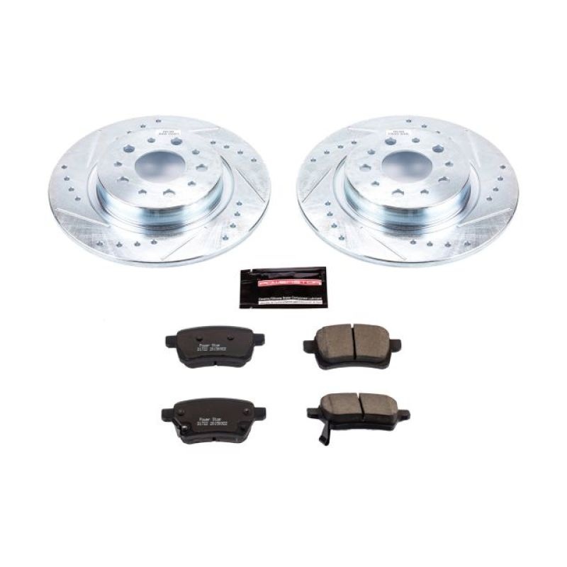 PowerStop Power Stop 14-19 Fiat 500L Rear Z23 Evolution Sport Brake Kit