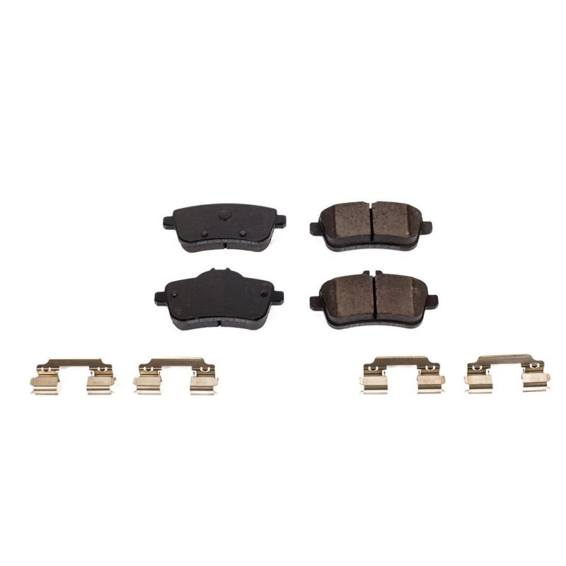 PowerStop Power Stop 16-19 Mercedes-Benz GLE350 Rear Z17 Evolution Ceramic Brake Pads w/Hardware