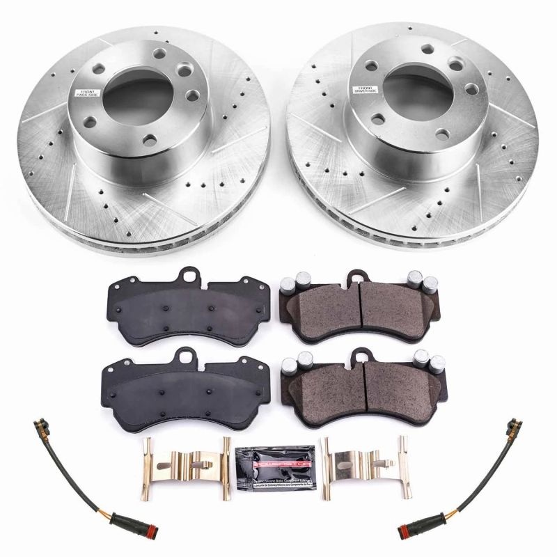 PowerStop Power Stop 17-18 Mercedes-Benz G550 4×4 Front Z23 Evolution Sport Brake Kit