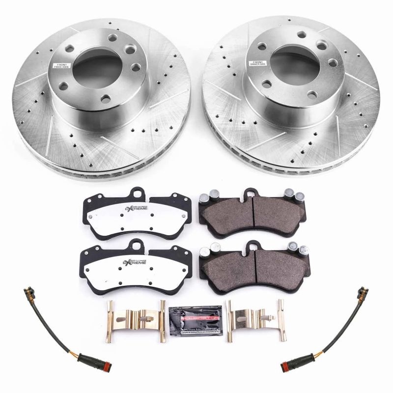 PowerStop Power Stop 17-18 Mercedes-Benz G550 4×4 Front Z26 Street Warrior Brake Kit