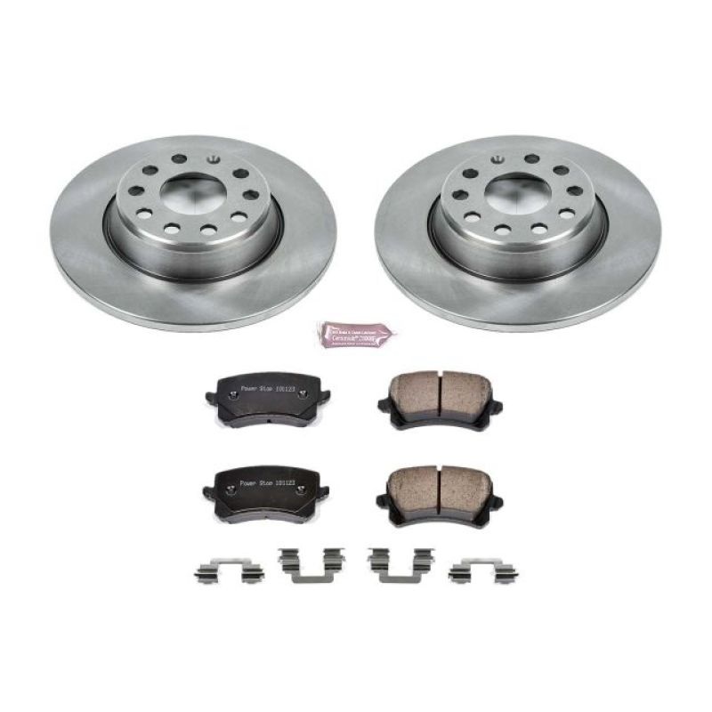 PowerStop Power Stop 2009 Volkswagen Passat Rear Autospecialty Brake Kit
