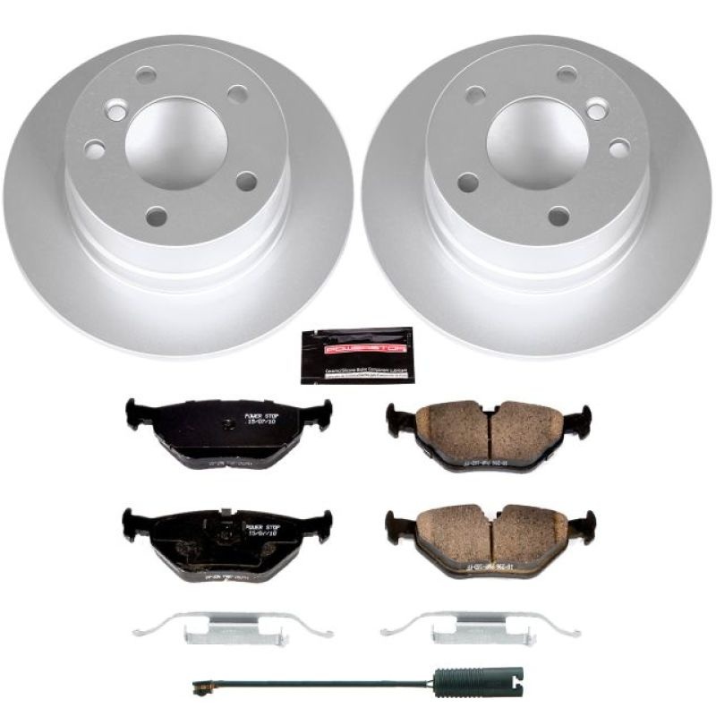 PowerStop Power Stop 96-02 BMW Z3 Rear Z23 Evolution Sport Coated Brake Kit