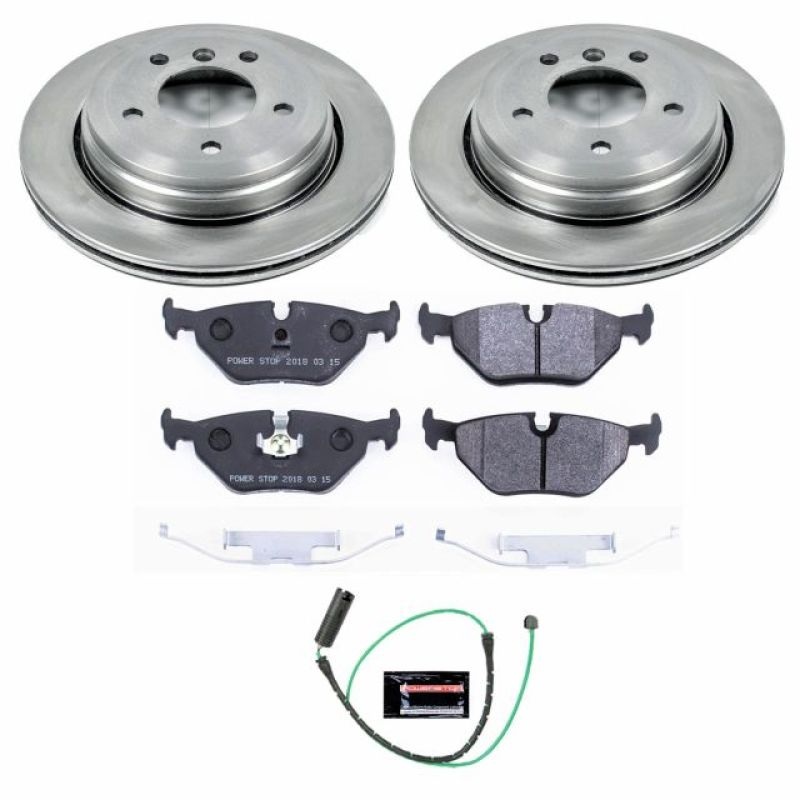 PowerStop Power Stop 01-05 BMW 325xi Rear Track Day Brake Kit