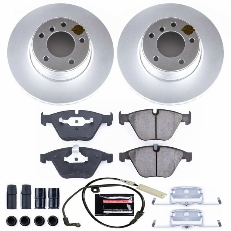 PowerStop Power Stop 06-07 BMW 525i Front Z23 Evolution Sport Coated Brake Kit