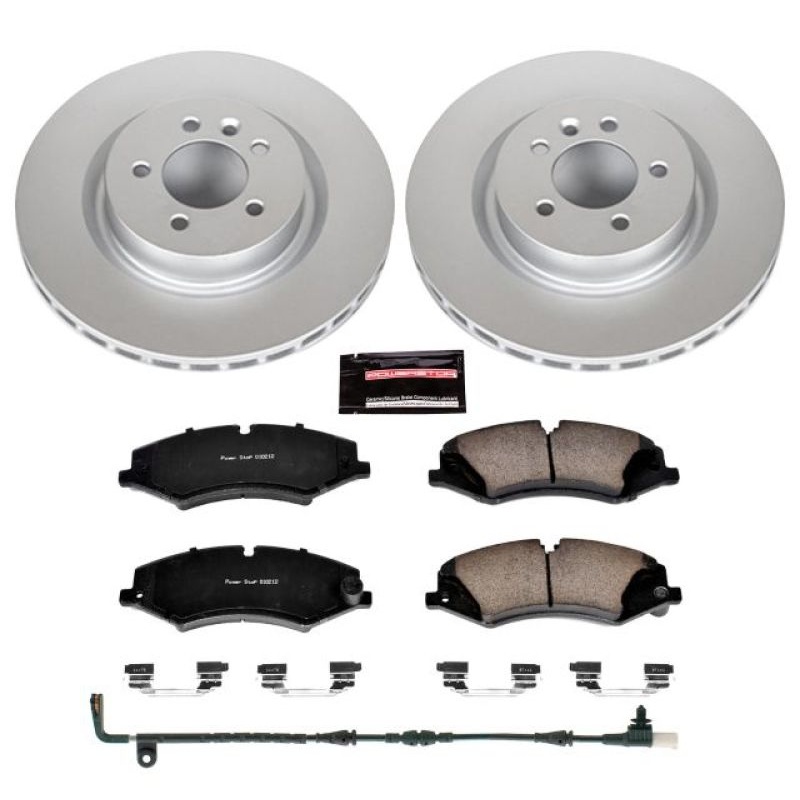 PowerStop Power Stop 10-13 Land Rover Range Rover Sport Front Z23 Evolution Sport Coated Brake Kit