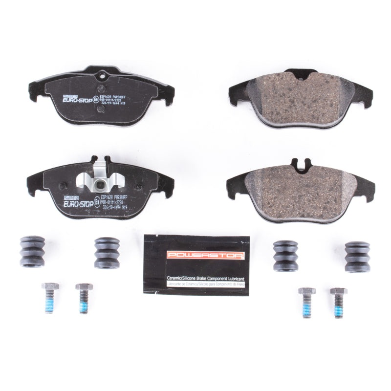PowerStop Power Stop 10-15 Mercedes-Benz GLK350 Euro-Stop ECE-R90 Rear Brake Pads