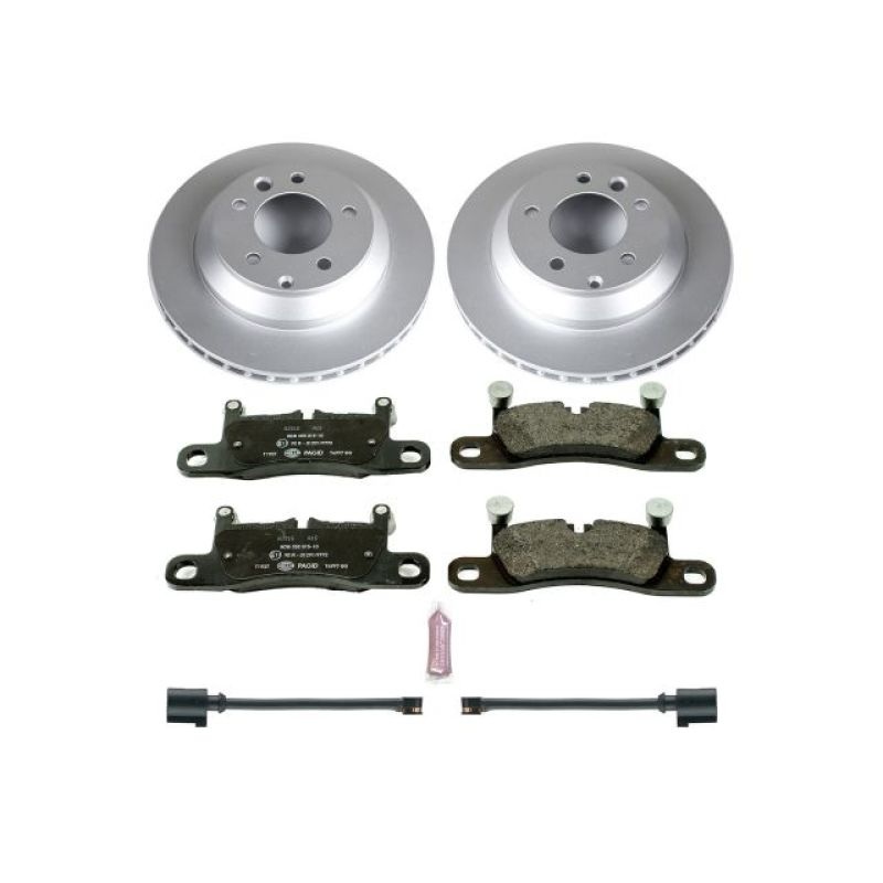 PowerStop Power Stop 11-18 Porsche Cayenne Rear Euro-Stop Brake Kit