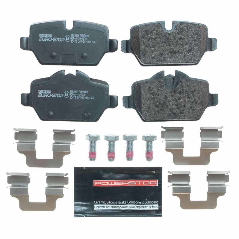 PowerStop Power Stop 13-16 Mini Cooper Paceman Euro-Stop ECE-R90 Rear Brake Pads