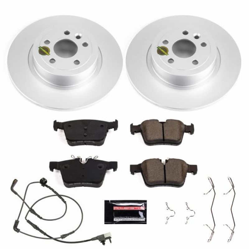 PowerStop Power Stop 16-18 Land Rover Range Rover Evoque Rear Z23 Evolution Sport Coated Brake Kit