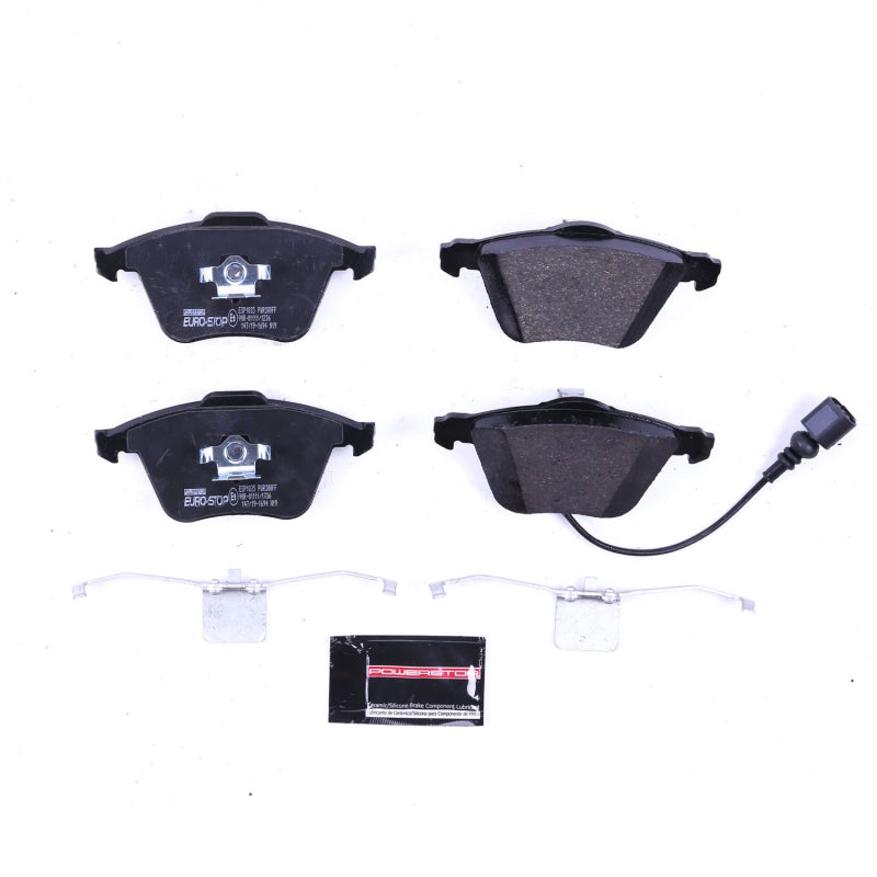 PowerStop Power Stop 2008 Volkswagen R32 Euro-Stop ECE-R90 Front Brake Pads