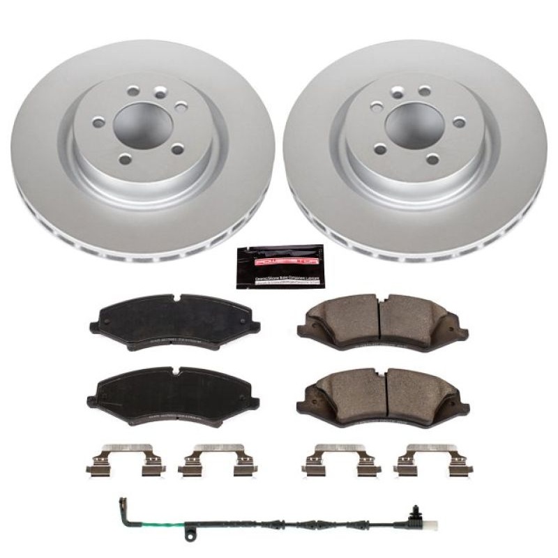 PowerStop Power Stop 2010 Land Rover LR4 Front Z23 Evolution Sport Coated Brake Kit