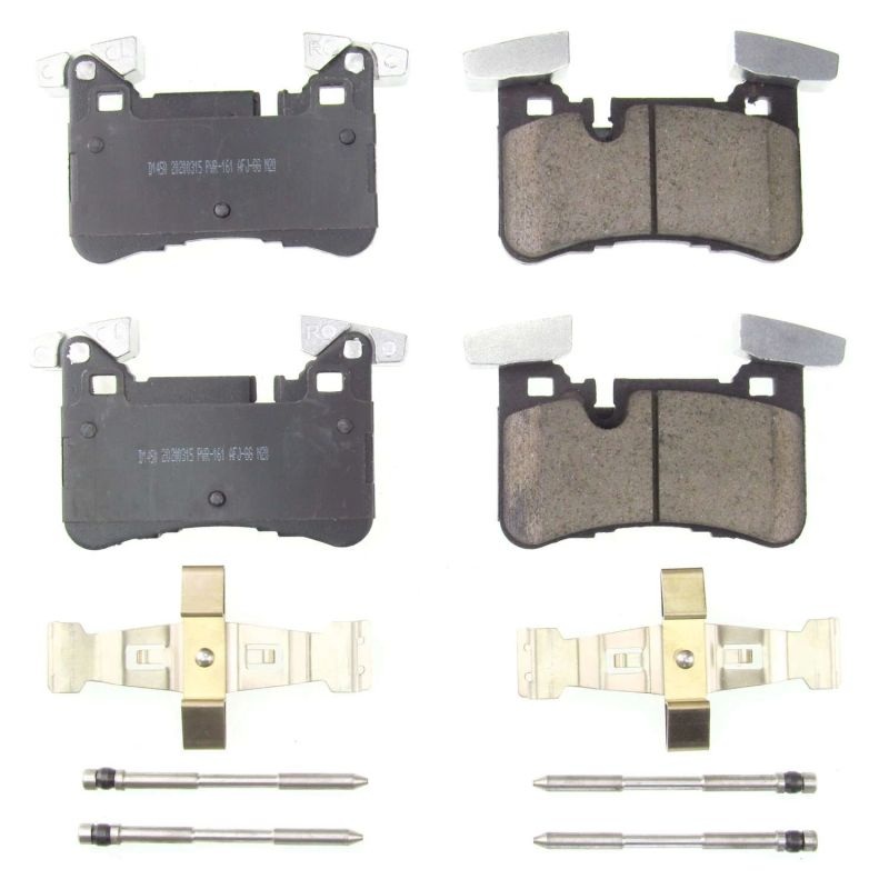 PowerStop Power Stop 2012 Mercedes-Benz C63 AMG Rear Z17 Evolution Ceramic Brake Pads w/Hardware