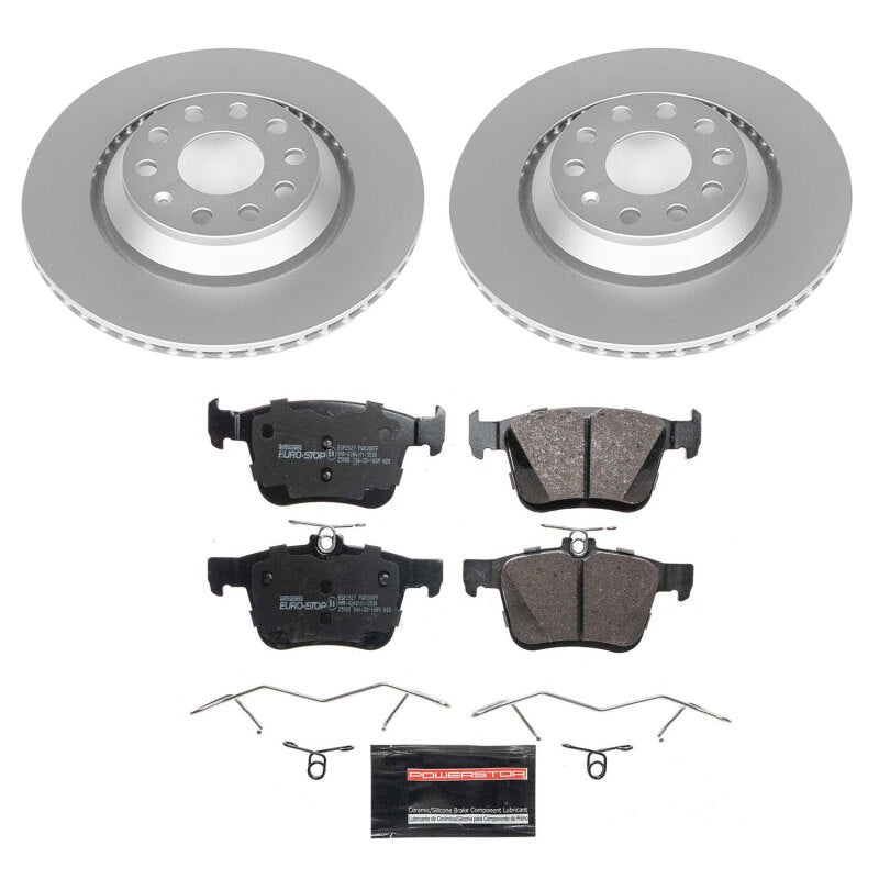 PowerStop Power Stop 2019 Audi A3 Quattro Rear Euro-Stop Brake Kit