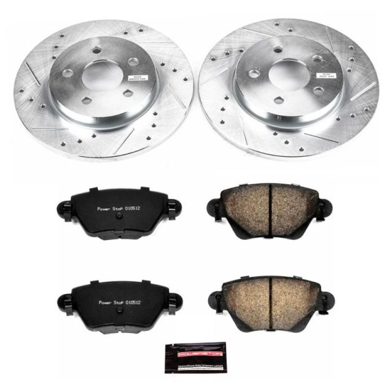 PowerStop Power Stop 02-05 Jaguar X-Type Rear Z23 Evolution Sport Brake Kit