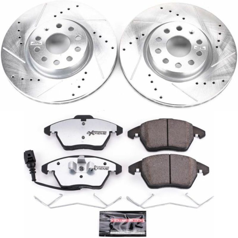 PowerStop Power Stop 06-13 Audi A3 Front Z26 Street Warrior Brake Kit