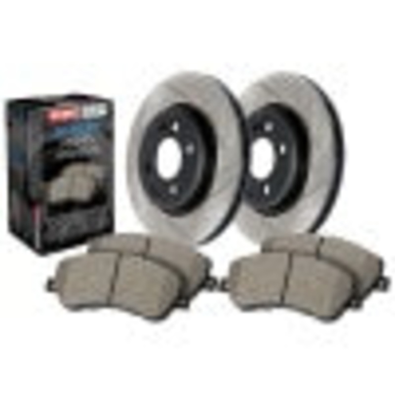 Stoptech 66-71 Volkswagen Fastback/Squareback Base Street Disc Brake Rotor and Pad Kit