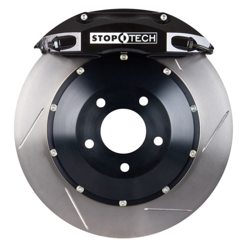 StopTech BBK 96-02 BMW Z3/03-09 Z4 Front Black ST-40 Calipers Slotted 332x32mm Rotors/Pads/SS Lines