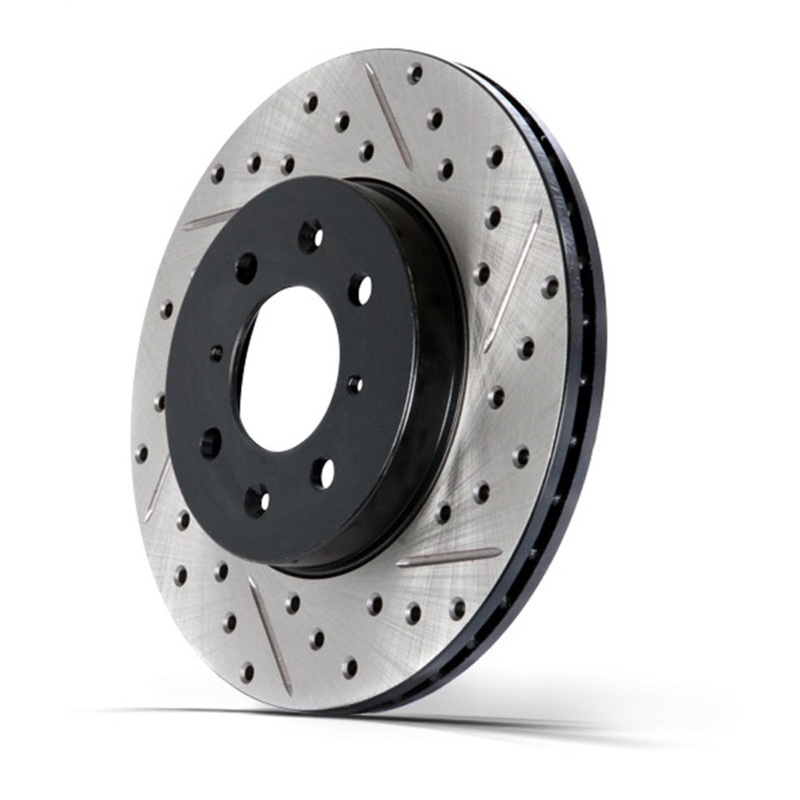StopTech Select Sport 03-18 Audi Q7 Slotted & Drilled Front Left Rotor