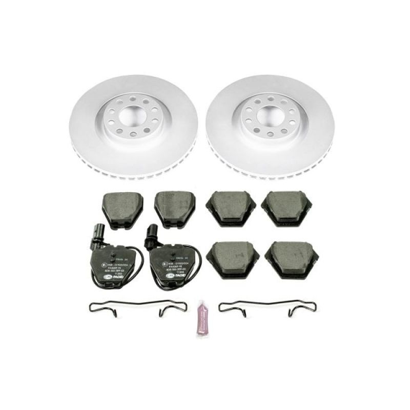 PowerStop Power Stop 00-04 Audi A6 Quattro Front Euro-Stop Brake Kit