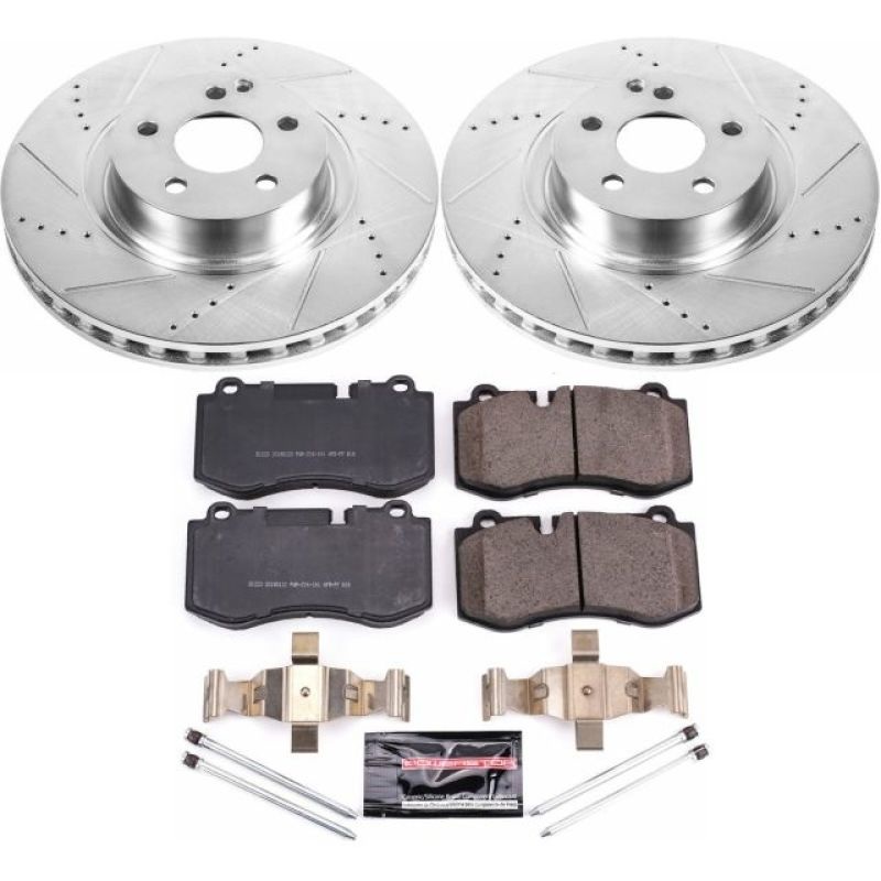 PowerStop Power Stop 07-08 Mercedes-Benz CL550 Front Z23 Evolution Sport Brake Kit