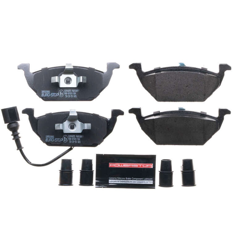 PowerStop Power Stop 07-09 Volkswagen Jetta City Euro-Stop ECE-R90 Front Brake Pads