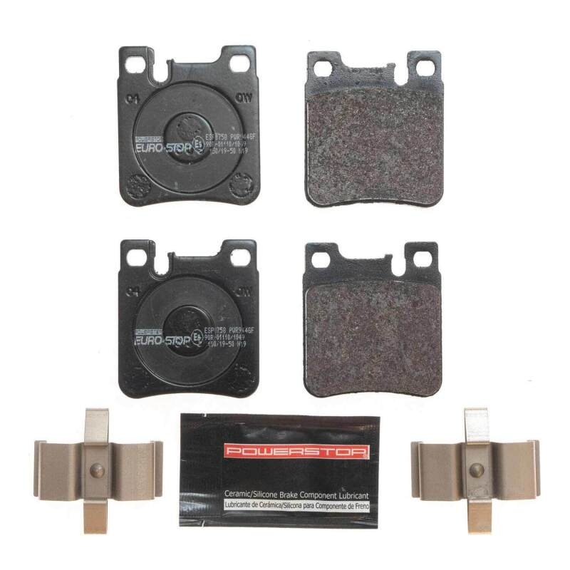 PowerStop Power Stop 07-11 Mercedes-Benz SLK55 AMG Euro-Stop ECE-R90 Rear Brake Pads