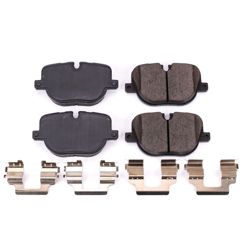 PowerStop Power Stop 10-12 Land Rover Range Rover Rear Z17 Evolution Ceramic Brake Pads w/Hardware