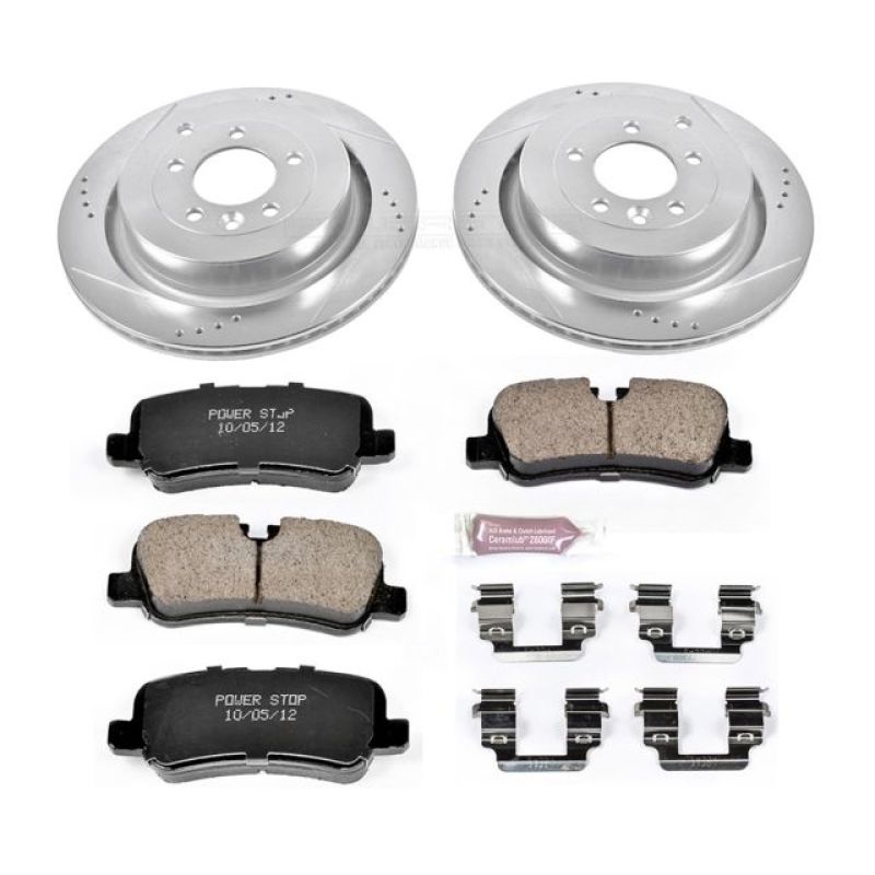 PowerStop Power Stop 10-16 Land Rover LR4 Rear Z23 Evolution Sport Brake Kit