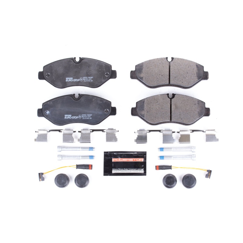 PowerStop Power Stop 10-18 Mercedes-Benz Sprinter 2500 Euro-Stop ECE-R90 Front Brake Pads