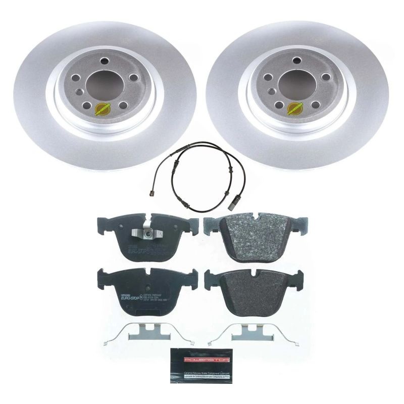 PowerStop Power Stop 11-15 BMW 750Li Rear Euro-Stop Brake Kit
