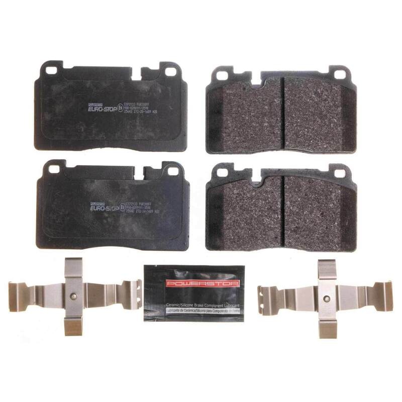 PowerStop Power Stop 13-17 Audi Q5 Euro-Stop ECE-R90 Front Brake Pads