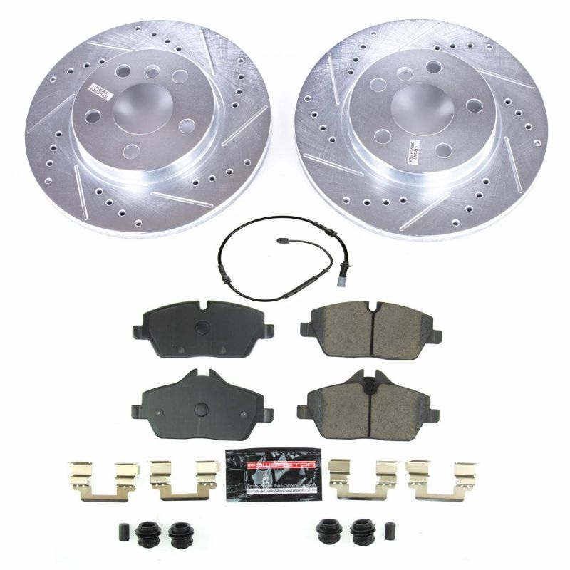 PowerStop Power Stop 14-19 BMW i3 Front Z23 Evolution Sport Brake Kit