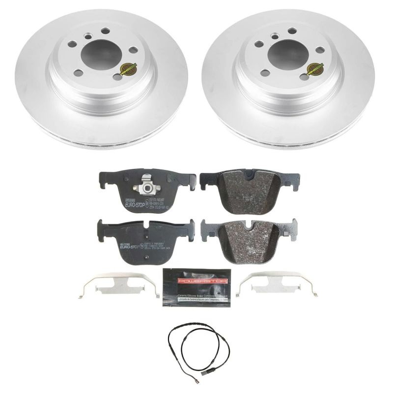PowerStop Power Stop 15-16 BMW 328i xDrive Rear Euro-Stop Brake Kit