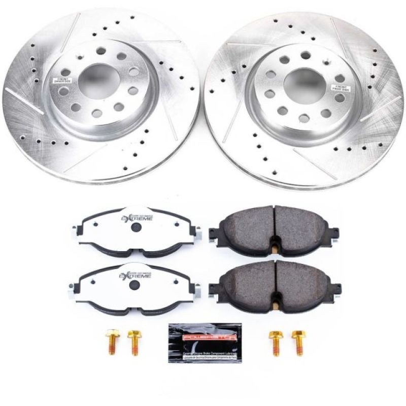 PowerStop Power Stop 15-18 Audi A3 Front Z26 Street Warrior Brake Kit