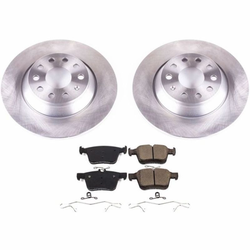 PowerStop Power Stop 16-18 Audi TT Quattro Rear Autospecialty Brake Kit