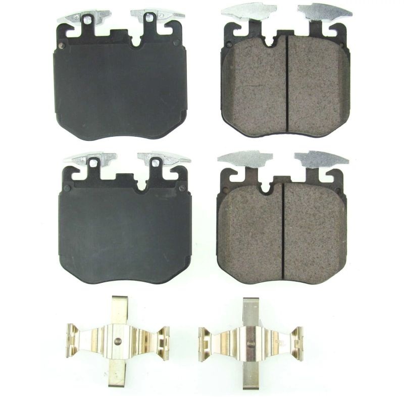 PowerStop Power Stop 17-19 BMW 540i Front Z17 Evolution Ceramic Brake Pads w/Hardware