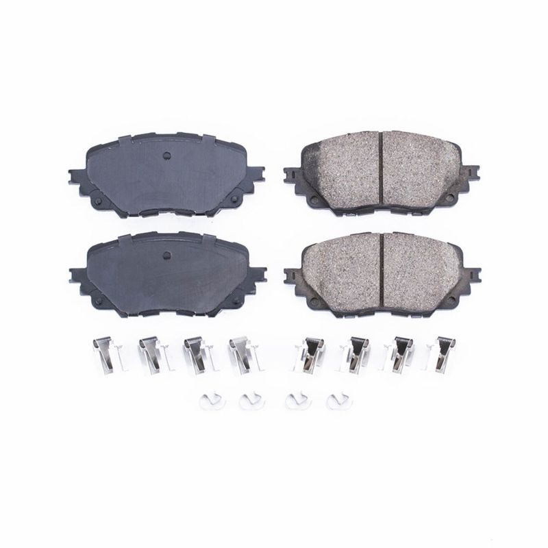 PowerStop Power Stop 17-19 Fiat 124 Spider Front Z17 Evolution Ceramic Brake Pads w/Hardware