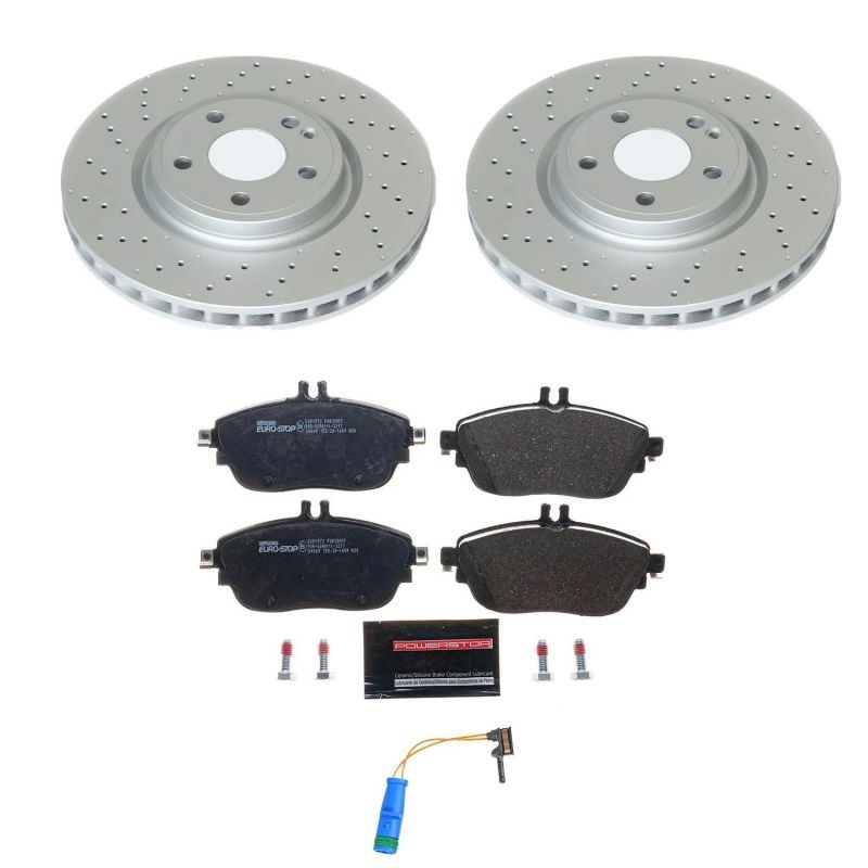 PowerStop Power Stop 17-19 Infiniti QX30 Front Euro-Stop Brake Kit