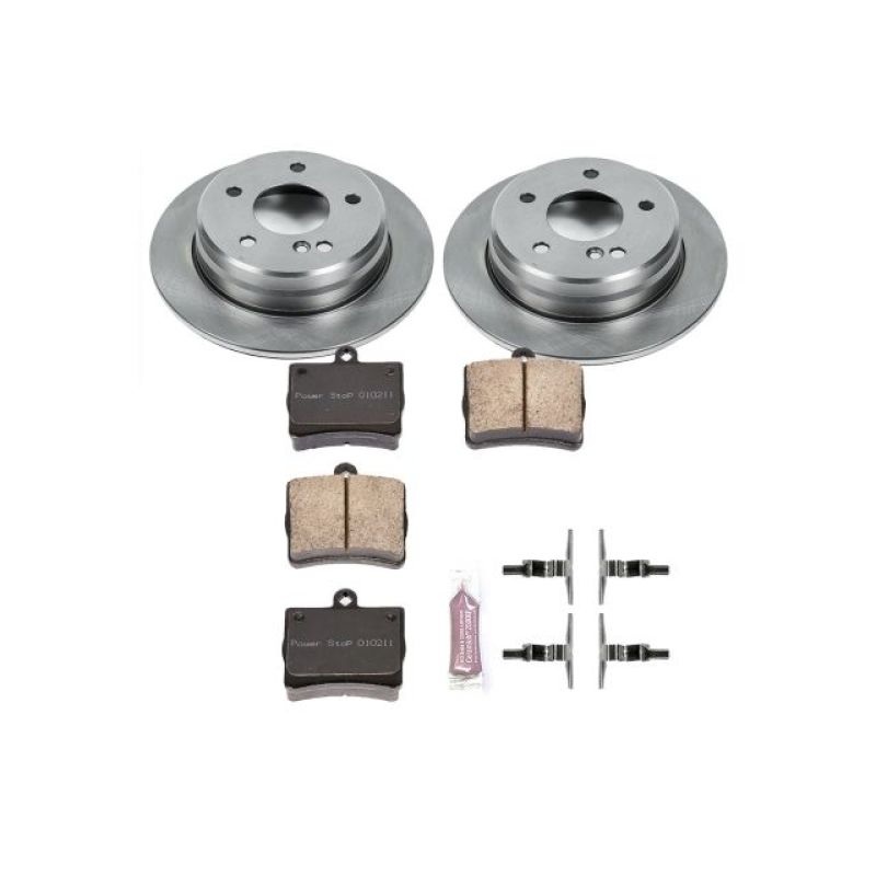 PowerStop Power Stop 1996 Mercedes-Benz C220 Rear Autospecialty Brake Kit
