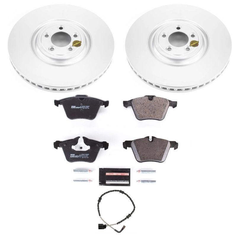 PowerStop Power Stop 2018 Jaguar XJ Front Eurostop Brake Kit