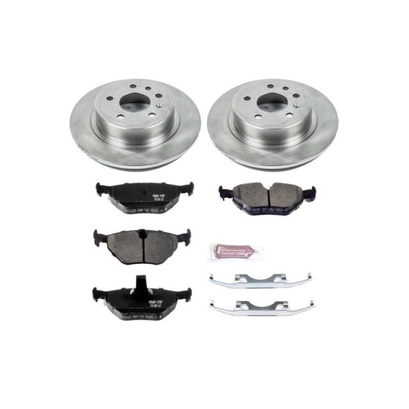 PowerStop Power Stop 99-10 Saab 9-5 Rear Autospecialty Brake Kit