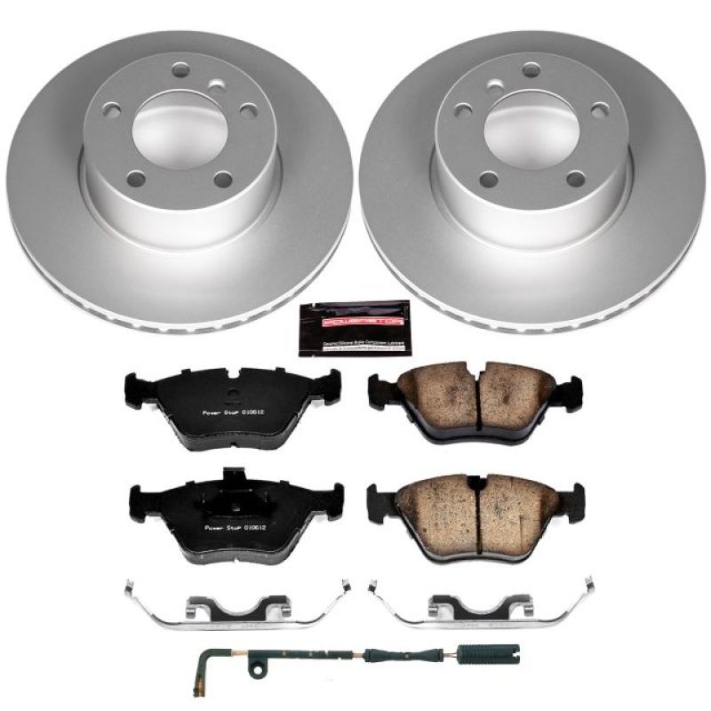 PowerStop Power Stop 01-03 BMW 525i Front Z23 Evolution Sport Coated Brake Kit