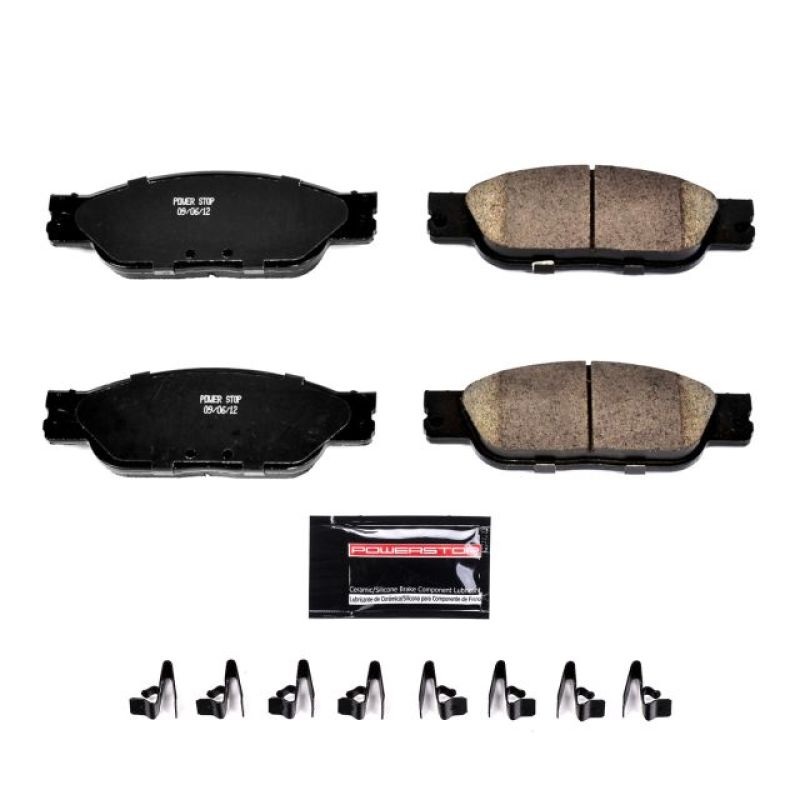 PowerStop Power Stop 03-05 Jaguar S-Type Front Z23 Evolution Sport Brake Pads w/Hardware