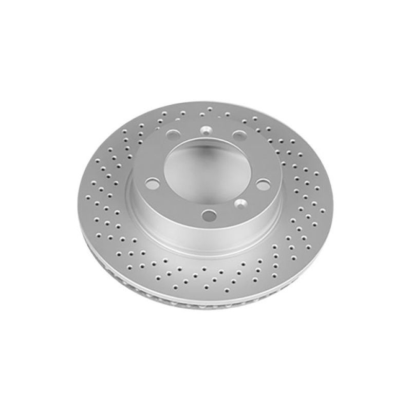 PowerStop Power Stop 05-08 Porsche Boxster Front Left Evolution High Carbon Geomet Coated Rotor