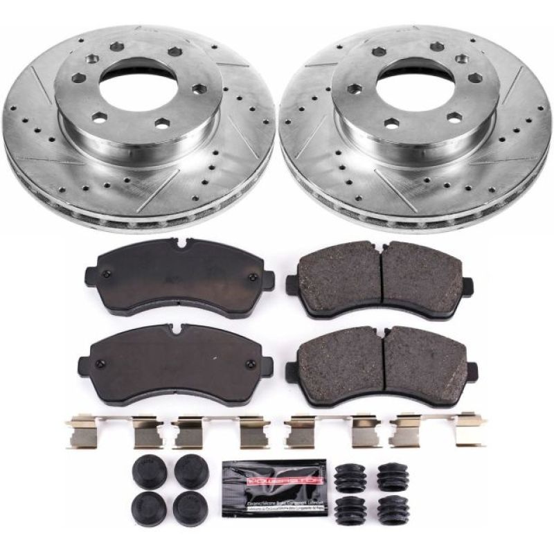 PowerStop Power Stop 07-09 Dodge Sprinter 3500 Front Z23 Evolution Sport Brake Kit