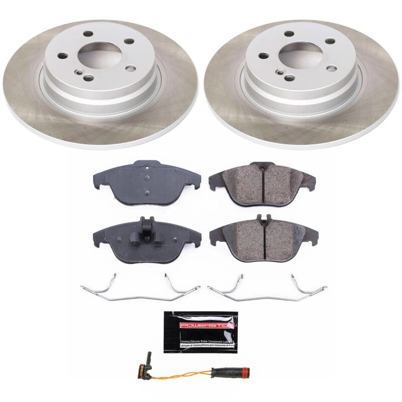PowerStop Power Stop 08-12 Mercedes-Benz C300 Rear Semi-Coated Rotor Kit