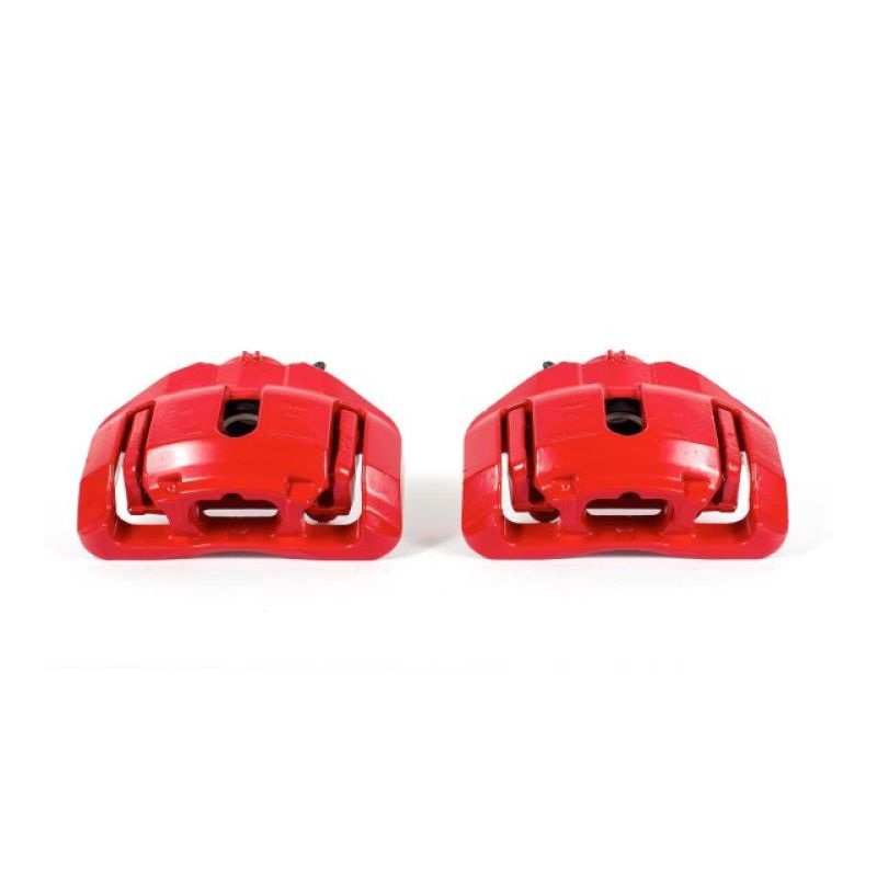PowerStop Power Stop 09-11 BMW 335d Front Red Calipers w/Brackets – Pair